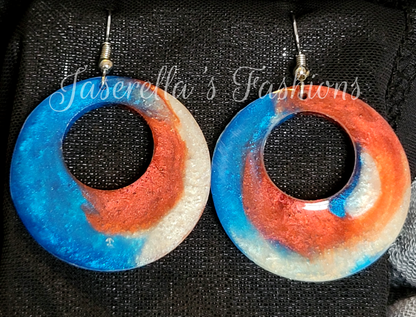 Chunky Circle Earrings