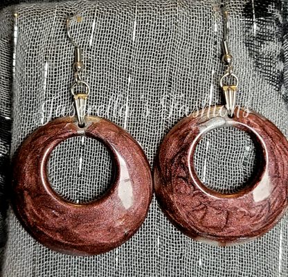 Chunky Circle Earrings