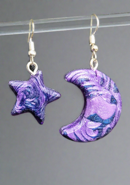 Star & Moon Earrings