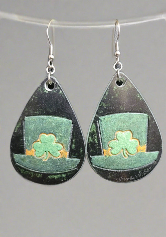 Lucky Top Hat Earrings