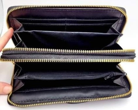 Leather Wrist Wallet